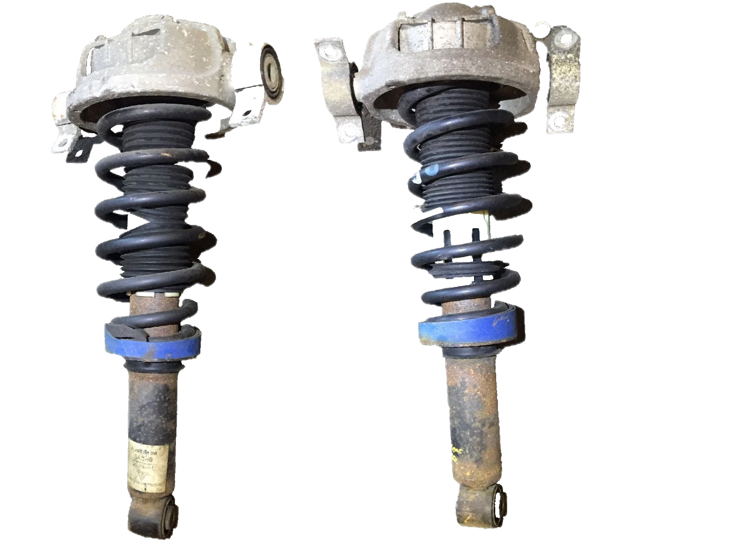 2004 Porsche Cayenne Rear Shock Strut Absorber With Spring Pair OEM