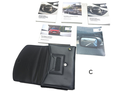 2013 BMW 328i F30 Owner's Manual Book & Case OEM