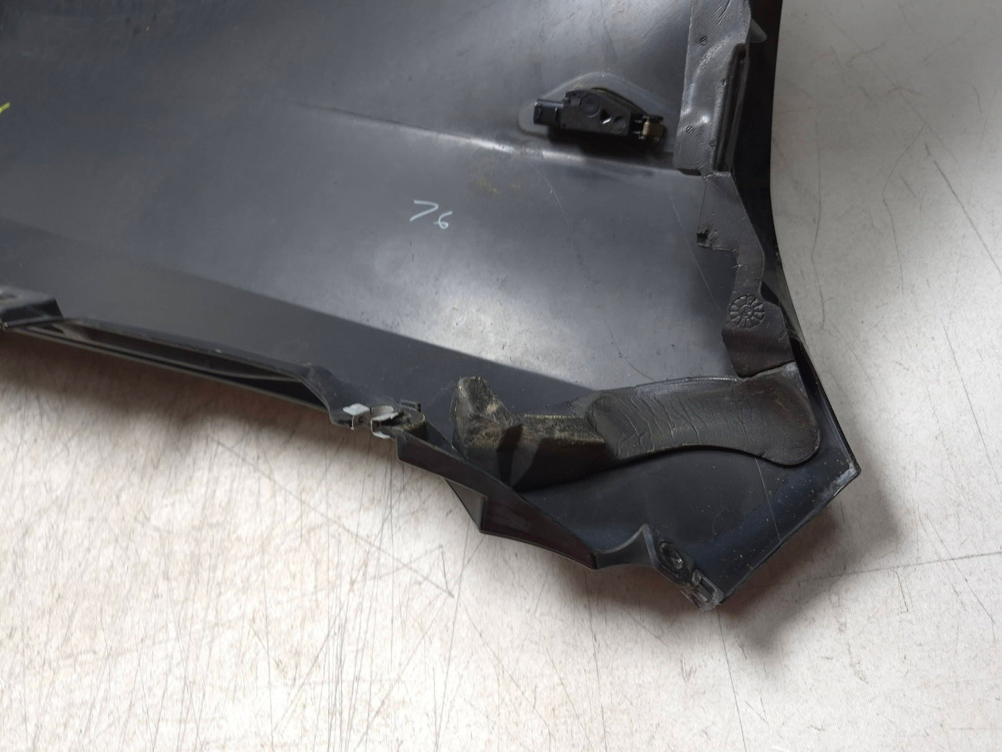 2008 BMW X6 E71 Front Left Driver Fender Panel Black OEM 51657052423