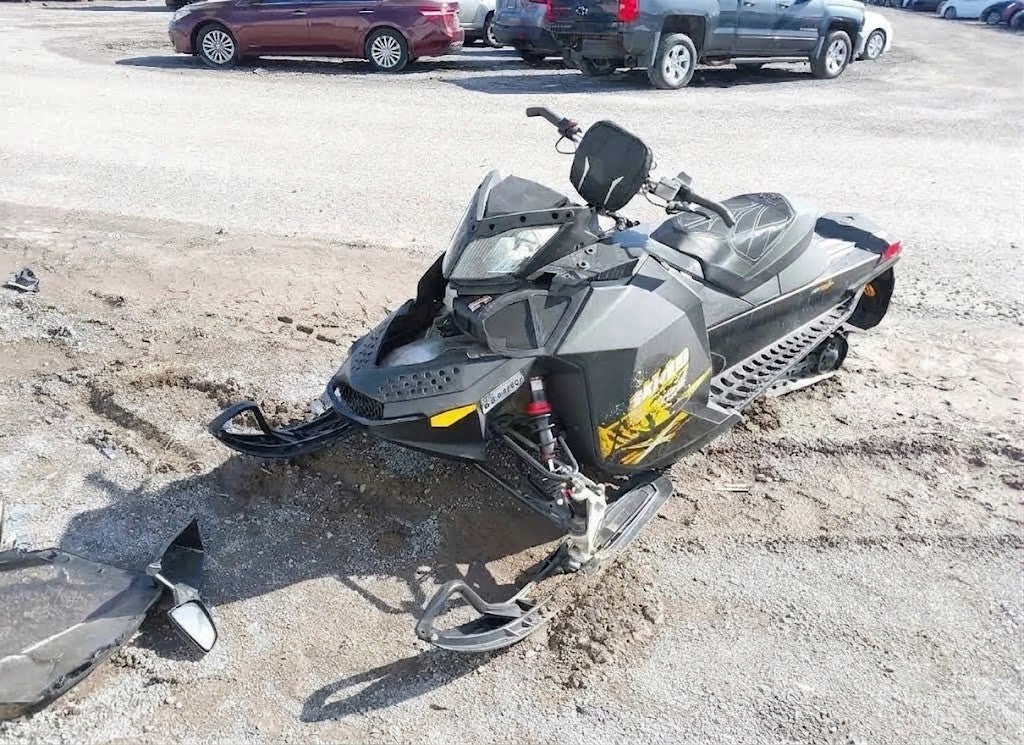2008-2010 Ski-doo Mxz Renegade Summit Gauge Cluster Indicator Support 517303603
