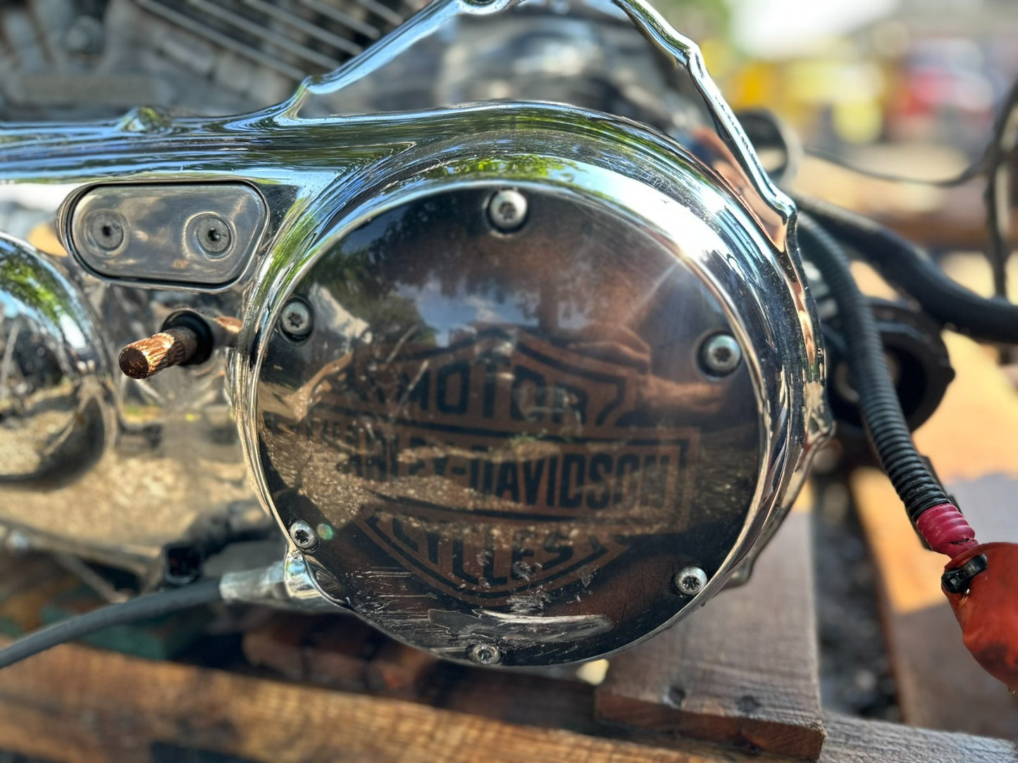 2004 Harley-davidson Sportster Xl883 Engine Motor & Transmission OEM
