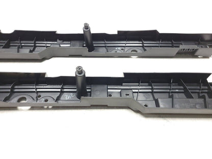 07-13 BMW X5 E70 Trunk Floor Rail Guide Panel Pair OEM