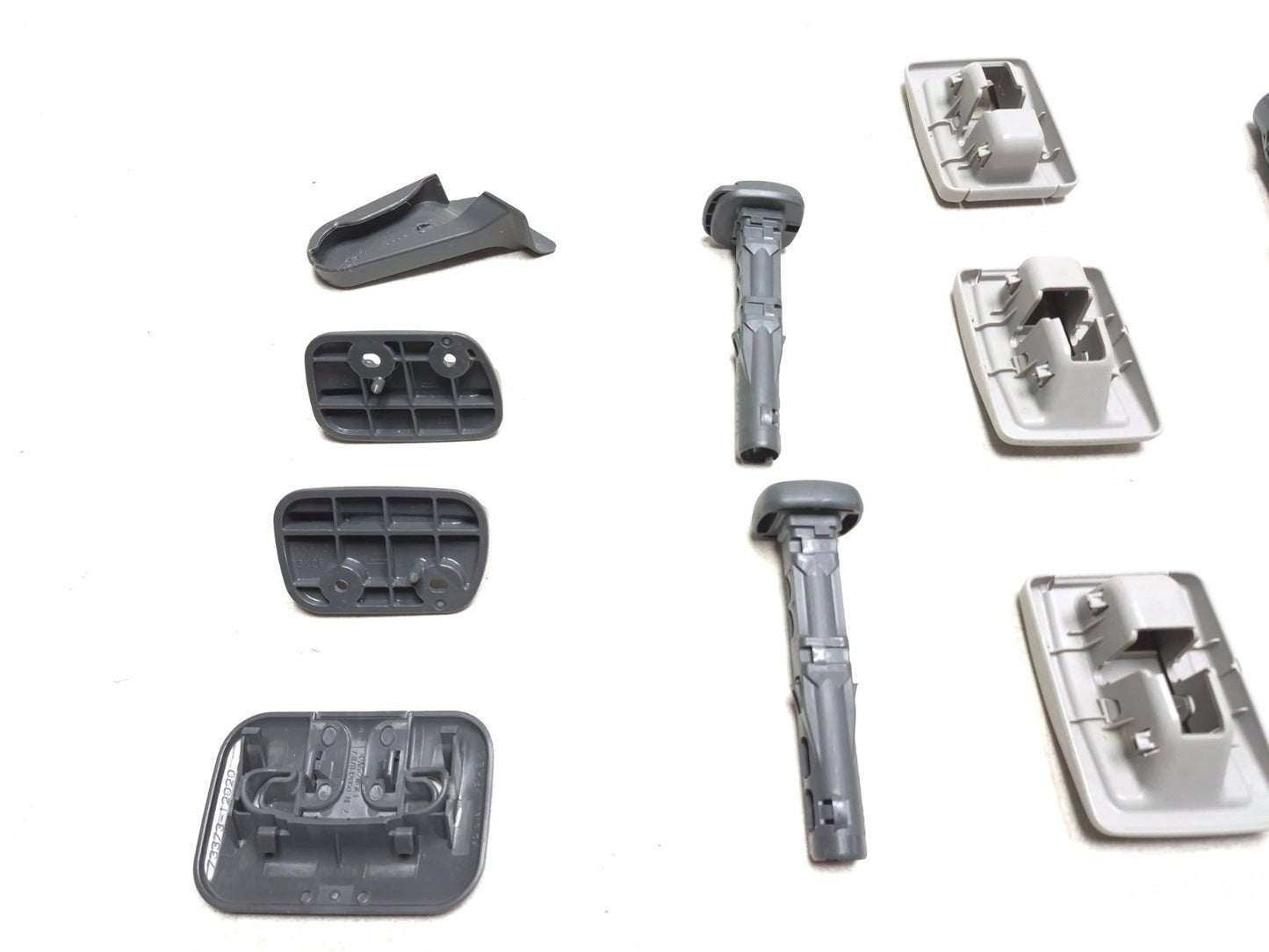 2011 Toyota Prius Rear Seat Trim Guide Sleeve & Fold Lock Set OEM