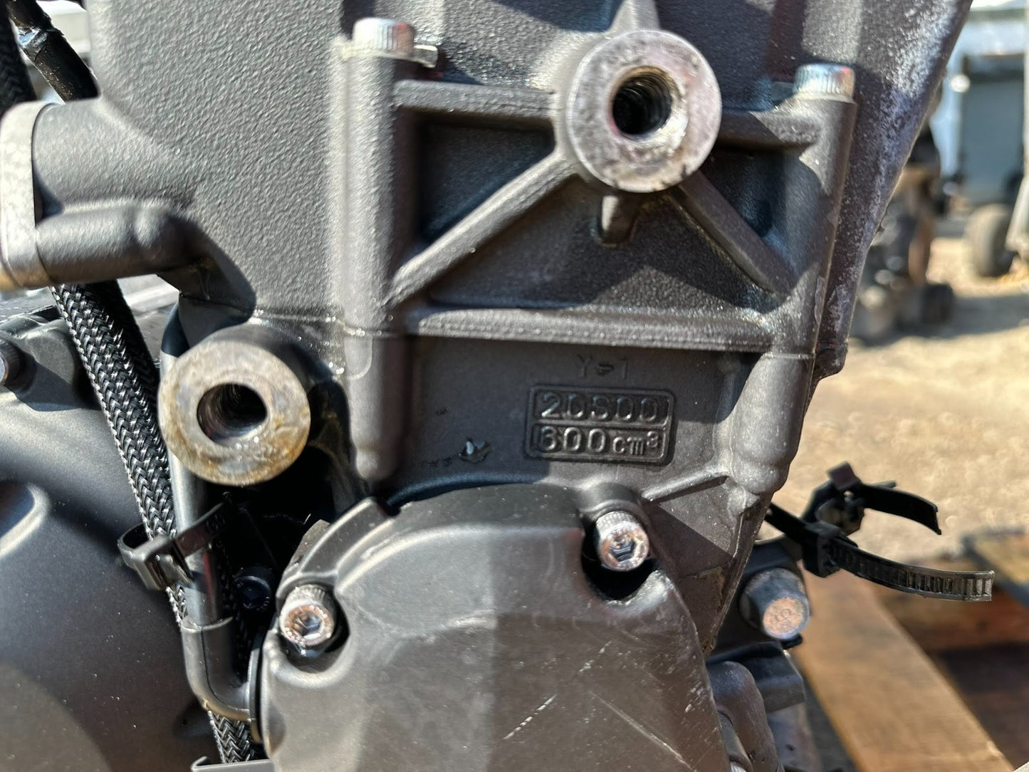 2009 Yamaha Fz6r Engine Motor OEM