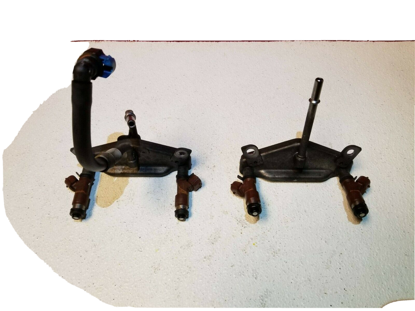 2011 Subaru Legacy Fuel Rail W/ Injectors OEM 2.5l