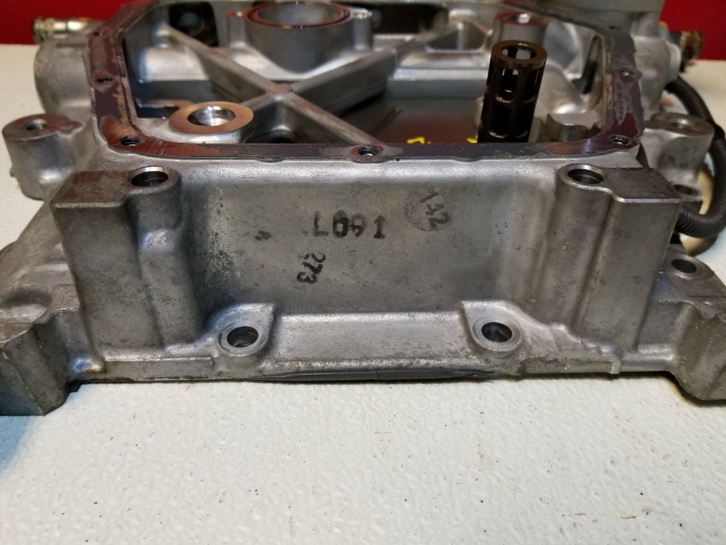 2017 Subaru Legacy Engine Upper Oil Pan W/ Water Pump 2.5l OEM