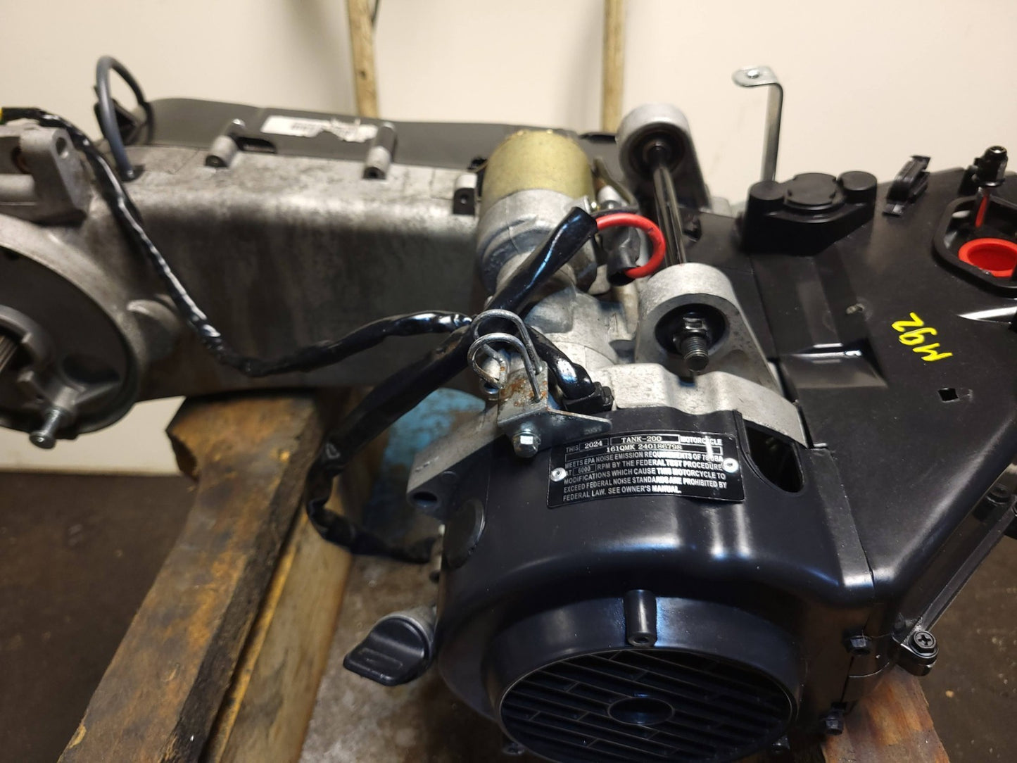 2023 Qianxin Fy200t Tank Pro Complete Engine Motor 168 Сс OEM