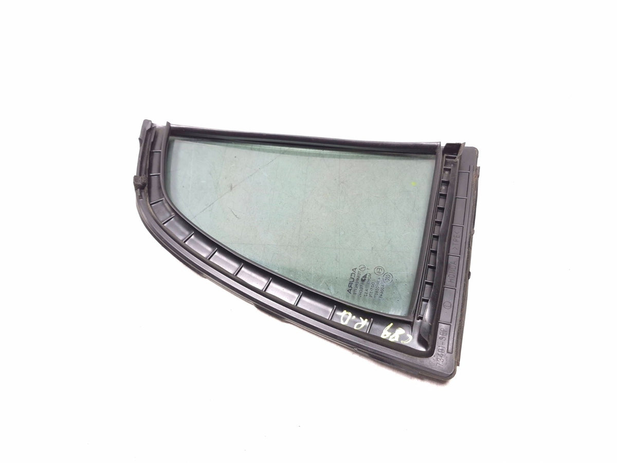 2008 Acura Tl Type-s Rear Vent Quarter Window Glass Driver Side Left  OEM