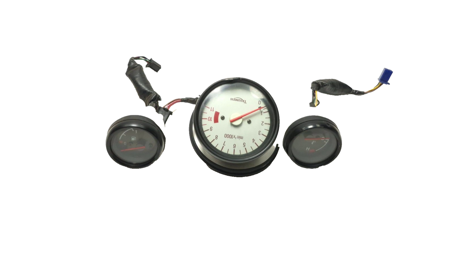 2000 Triumph Sprint St 955 Tachometer Fuel & Temperature Gauge OEM