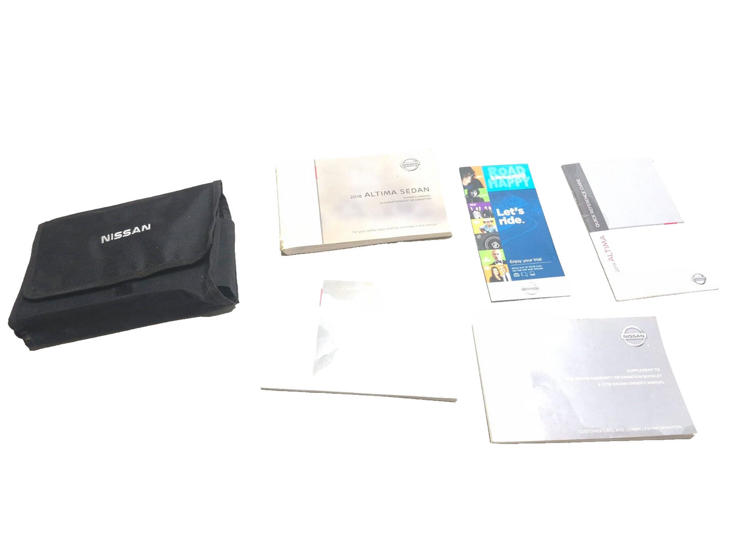 2018 Nissan Altima Owner Manual Set OEM