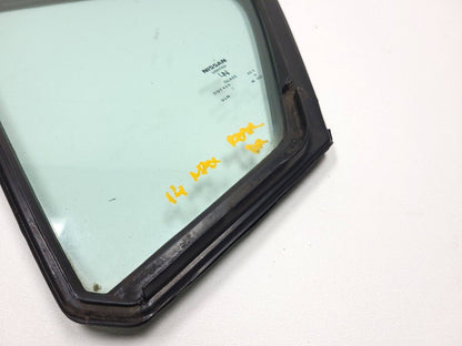 09 10 11 12 13 14 Nissan Maxima Door Vent Glass Rear Driver Side Left OEM