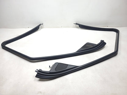 2007 Range Rover Front & Rear Door Window Trim Molding Left & Right 4 Pcs OEM