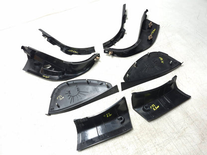 2008 BMW X6 E71 Dash Pilar Interior Trim Cover 8pcs OEM