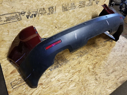 07 08 09 10 11 12 GMC Acadia Rear Bumper Cover W/ Park Sensors (red U301n) OEM