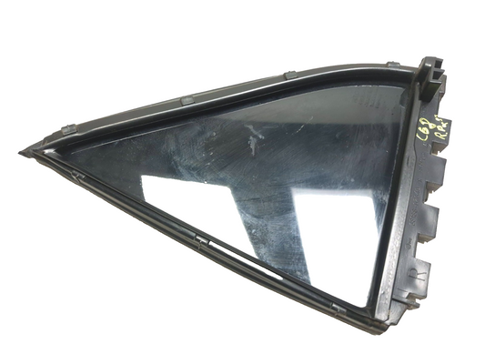 2007 Toyota Corolla Rear Door Vent Window Glass Passenger Side Right OEM