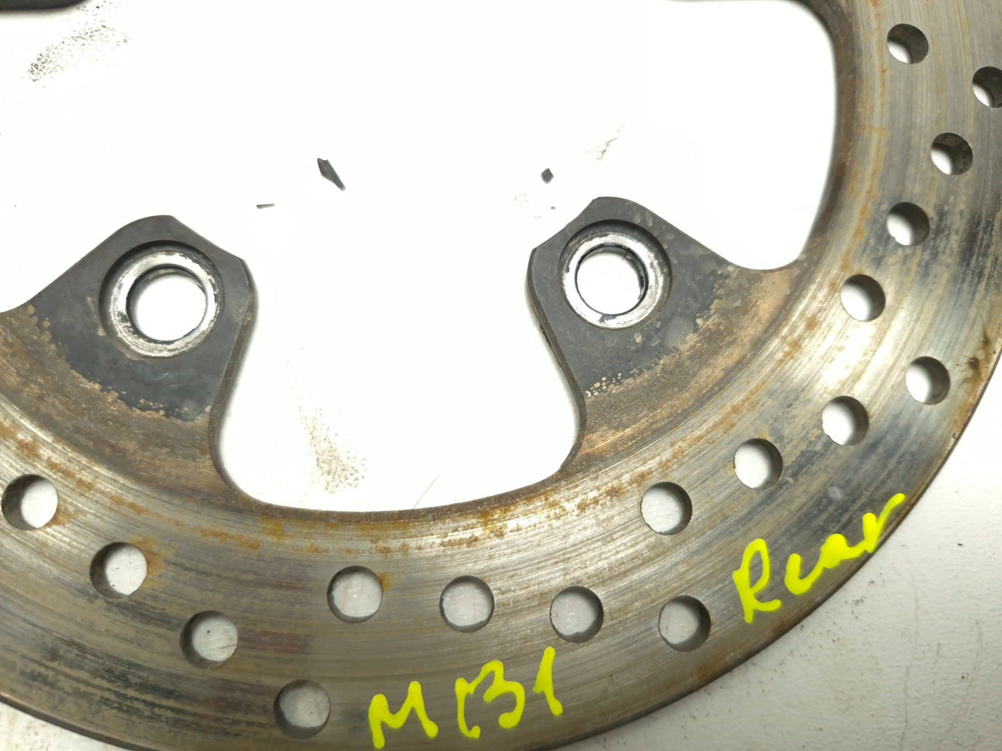 2003 Suzuki Sv 650 Brake Disc Rear & Front 3 Pcs OEM