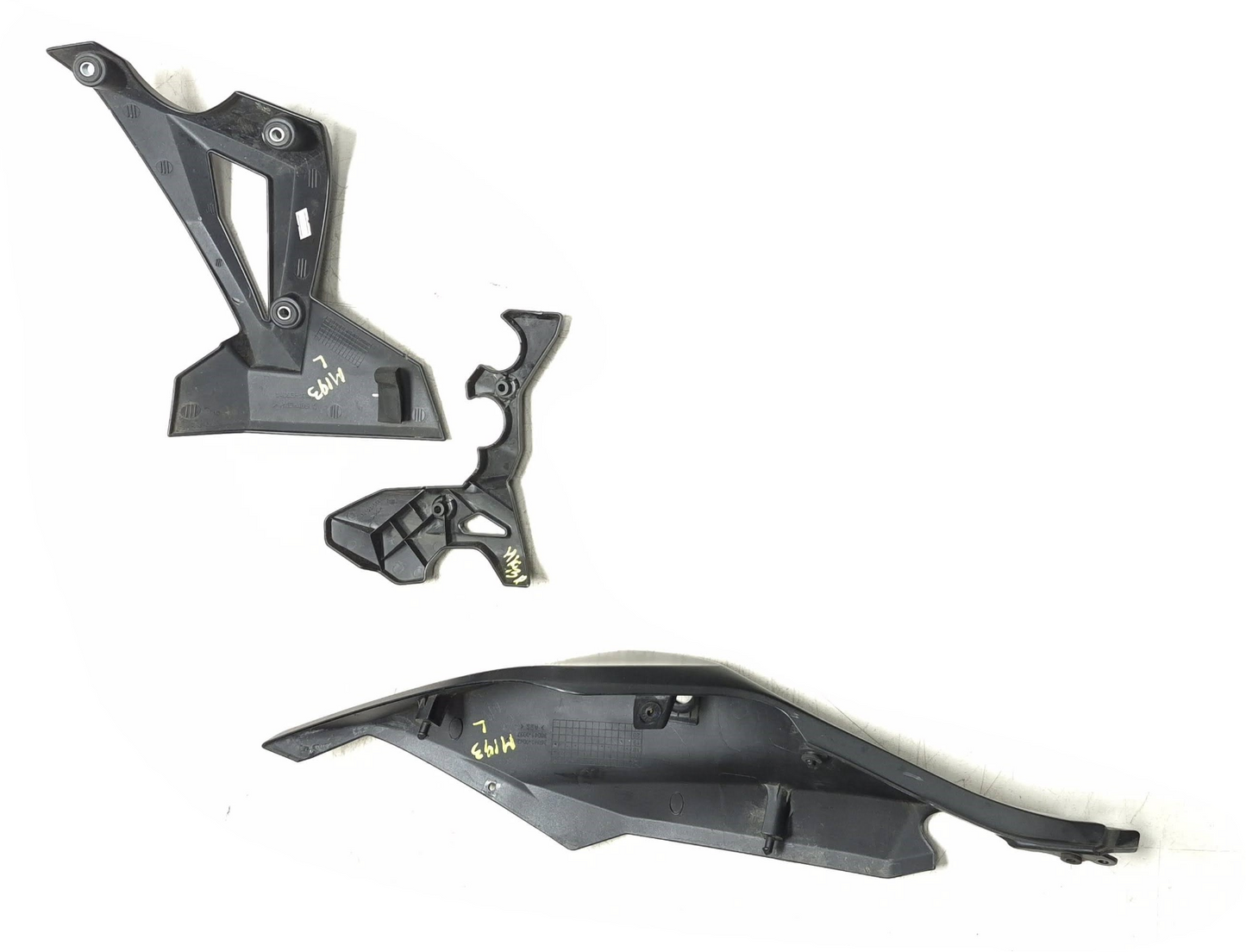 2019 Kawasaki Z400 Er400d Left Side Fairing Cover & Right Frame Cover 3 Pcs OEM