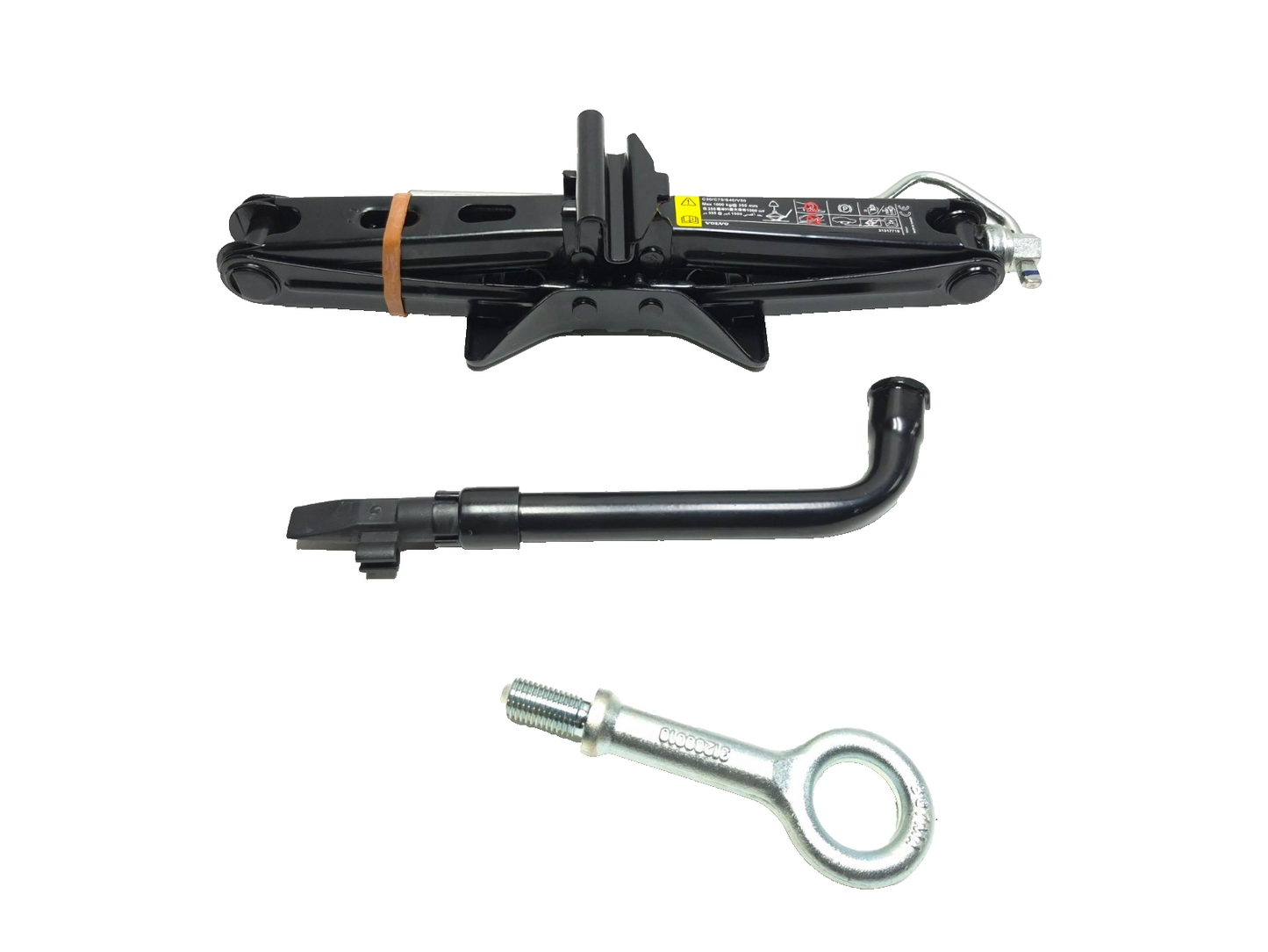 2012 Volvo C30 Spare Tire Wrench Jack Tow Hook OEM
