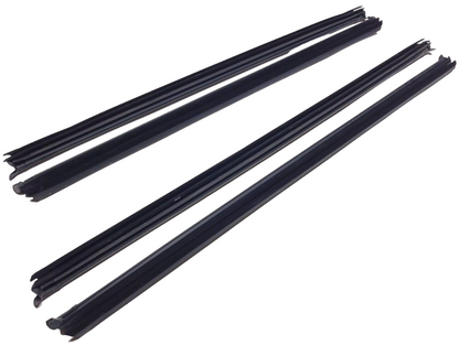 2017 Volkswagen Passat Door Window Inner Weatherstrip Seal 4pcs OEM