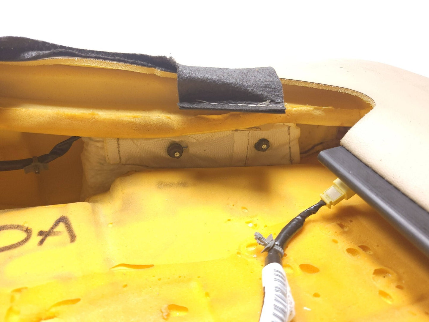 2008 Nissan Armada Front Driver Seat Backrest Upper Cushion OEM
