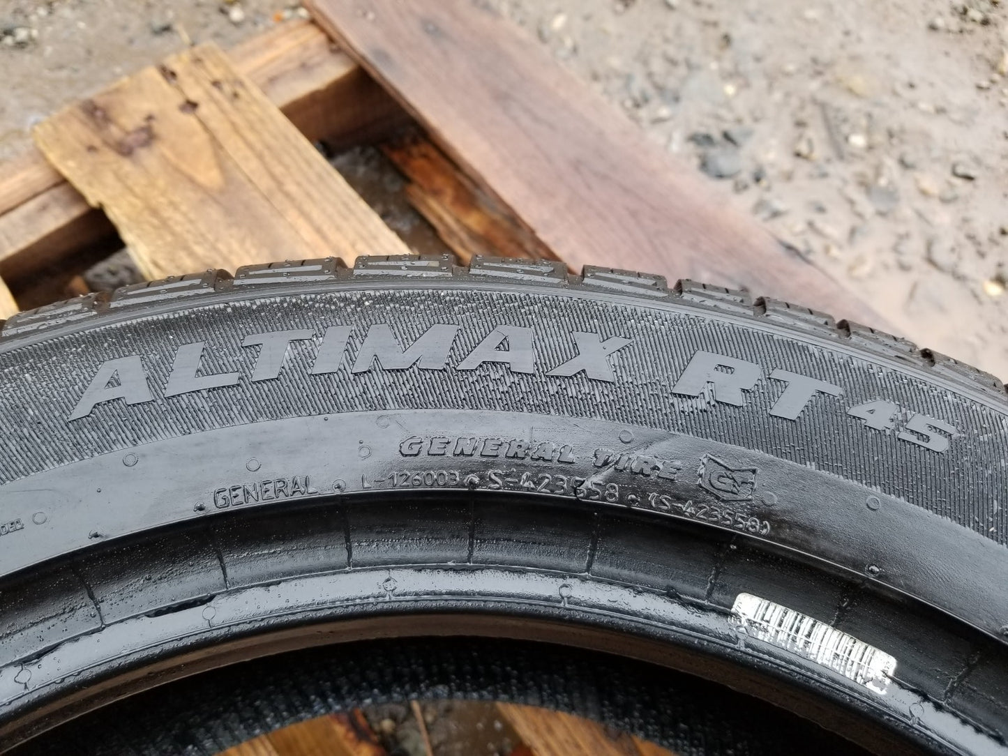 General Altimax Rt45 225/70r17 98t Used Tire