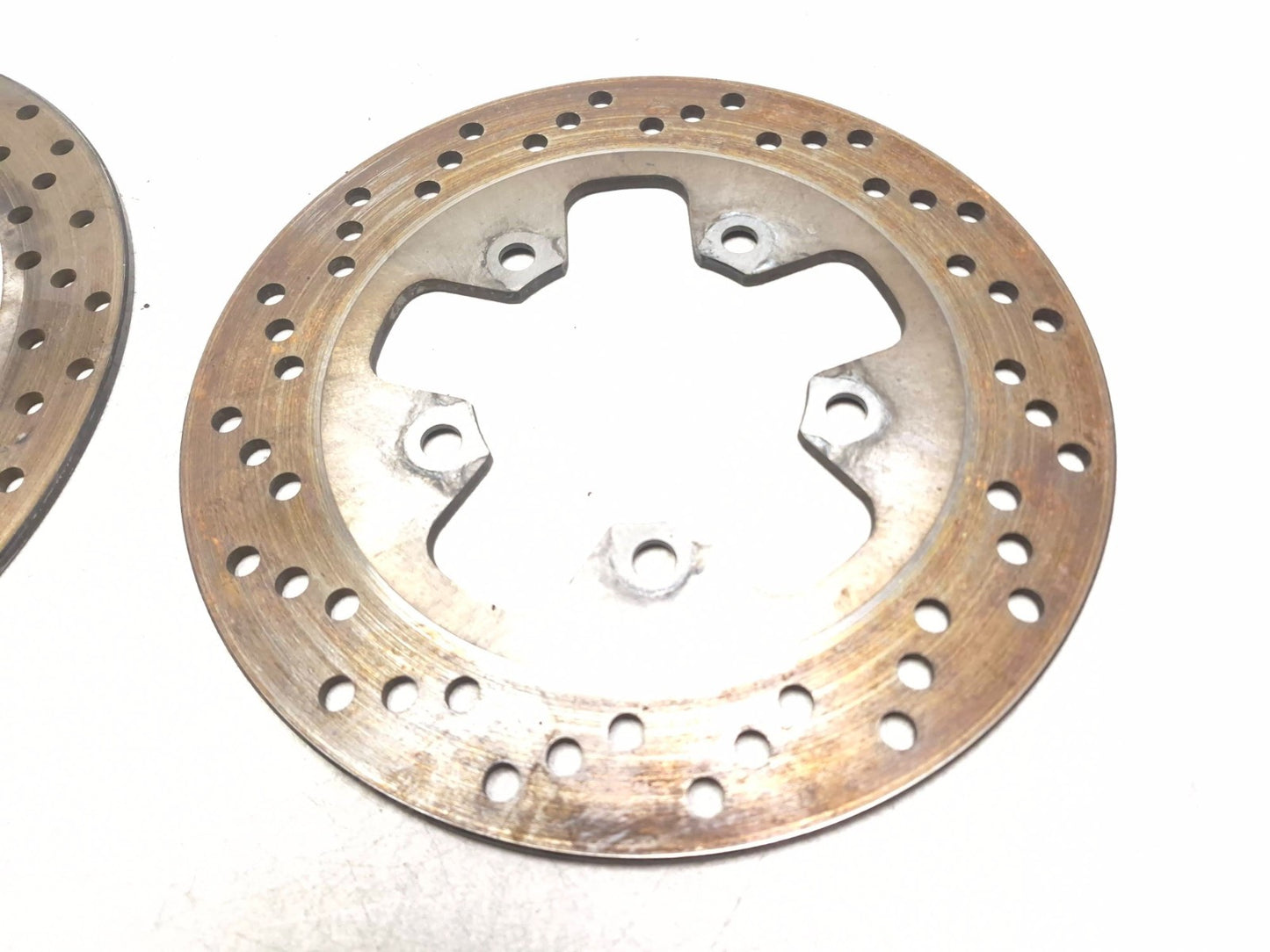 2006 Suzuki Katana Gsx600f Rear & Front Brake Disc 3 Pcs OEM