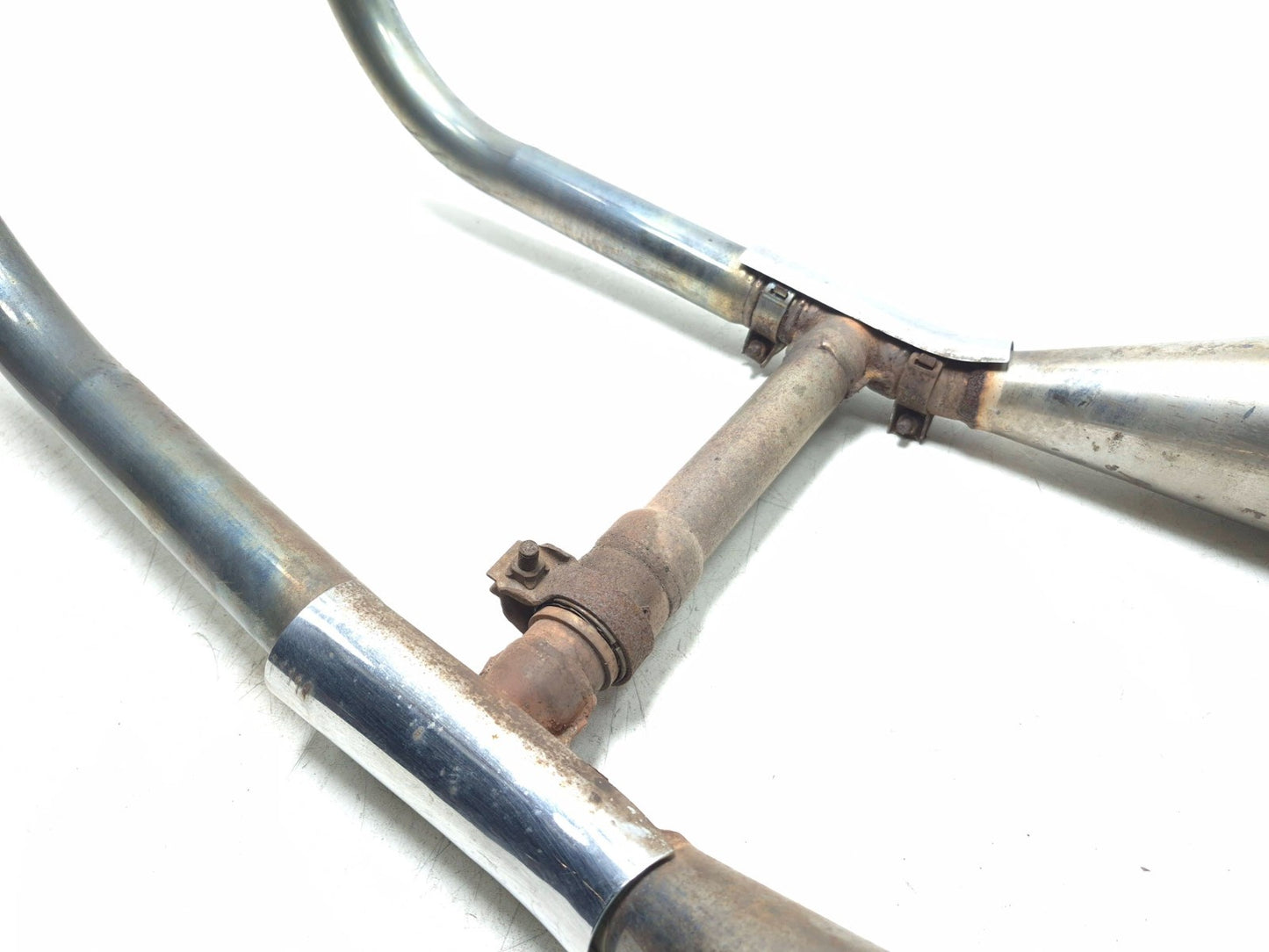 1991 Kawasaki Vulcan 500 En500 Exhaust Muffler Left & Right OEM