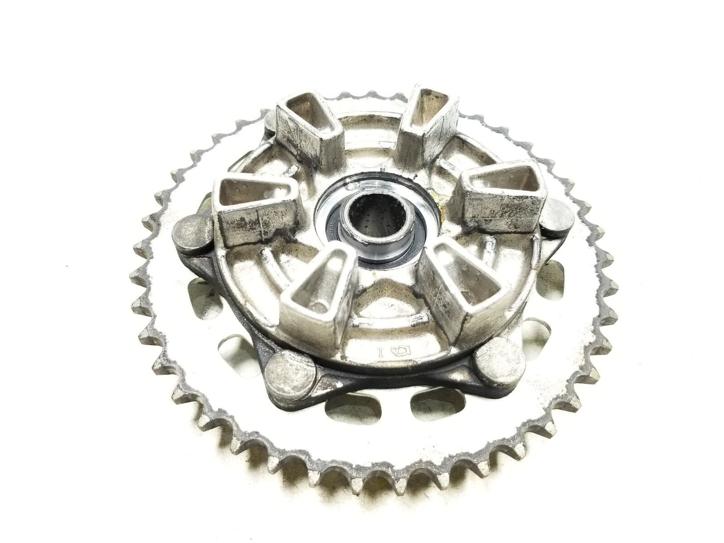 2002 2003 Honda Cbr900rr Cbr954rr Rear Wheel Hub & Sprocket 43t OEM