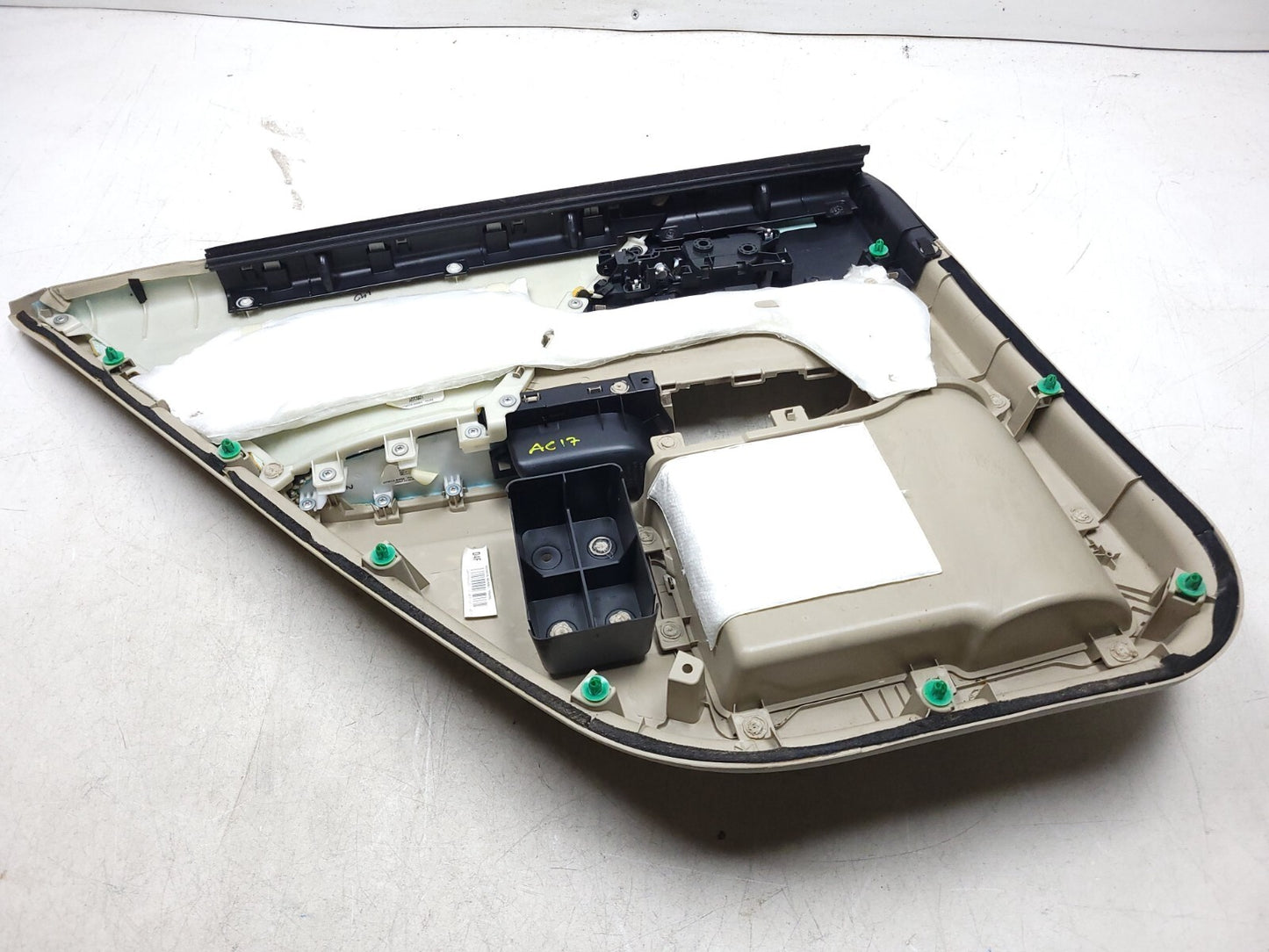 2017 Honda Accord Rear Passenger Door Panel OEM
