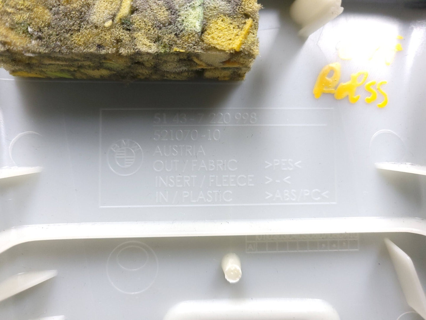 13-18 BMW 330xi F30 Center B Pillar Upper Trim Cover Pair OEM ✅