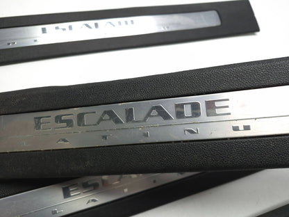 2013 Cadillac Escalade Esv Platinum Door Sill Plate Front & Rear 4 Pcs OEM