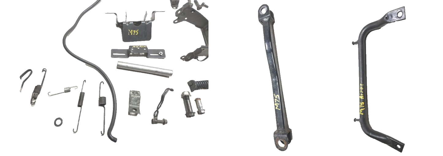 2001 Suzuki Gsx 750f Katana Misc Chassis Bolts And Hardware OEM