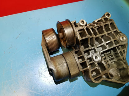 2009 Range Rover Sport Alternator Support Mount Bracket W/ Tensioner Pulley OEM