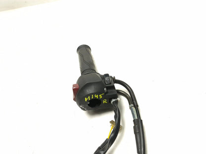 2017 Yamaha Yzf R3 Right Handlebar Switch & Throttle Grip OEM