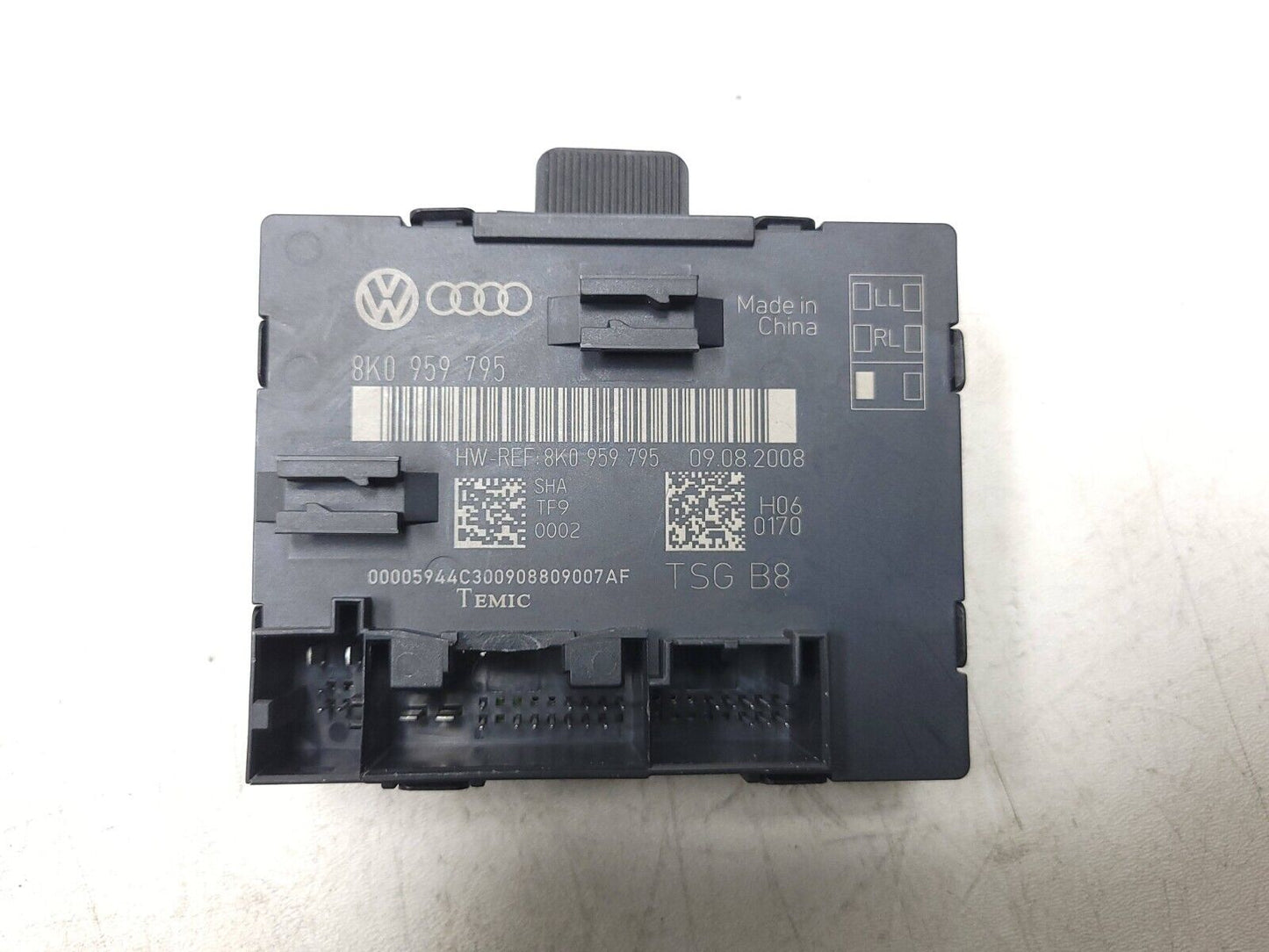 2009 - 2012 Audi A4 S4 Sedan Door Control Module Front & Rear 4pcs OEM