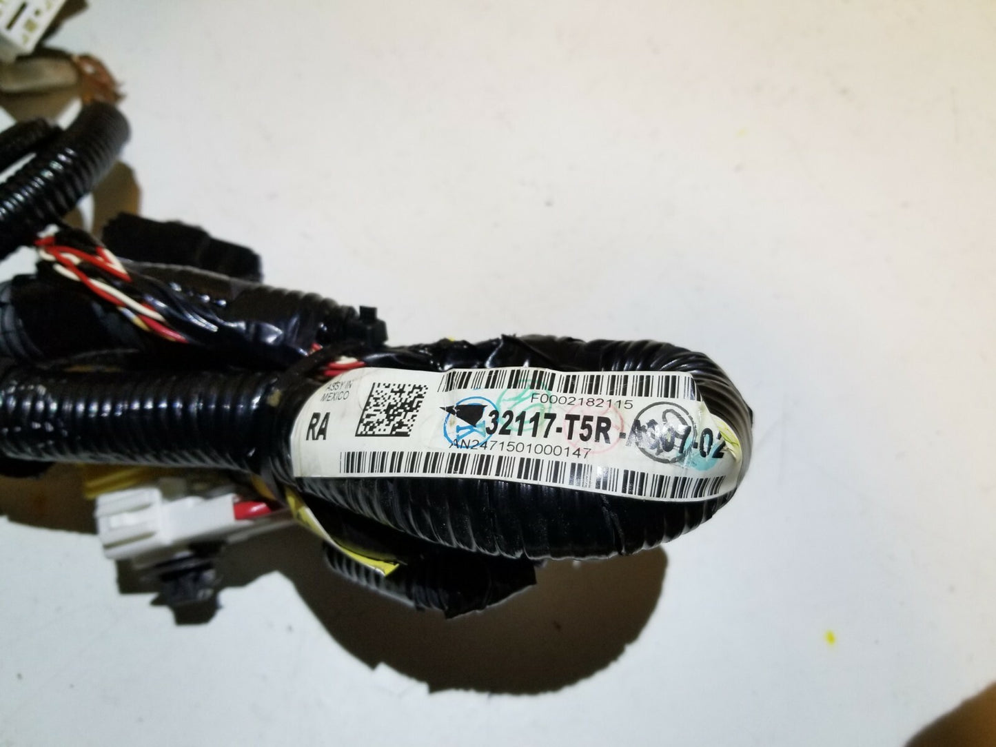 15 16 17 Honda Fit Dash Dashboard Wire Harness OEM 26k Miles