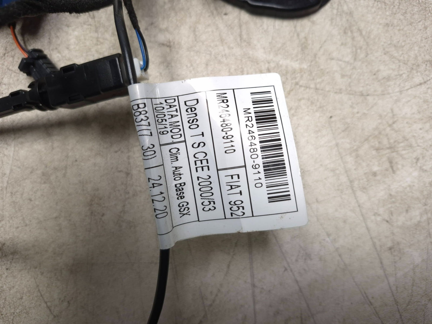 2021 Alfa Romeo Giulia HVAC Heater Actuator Flap Motor & Wire Harness Oem✅