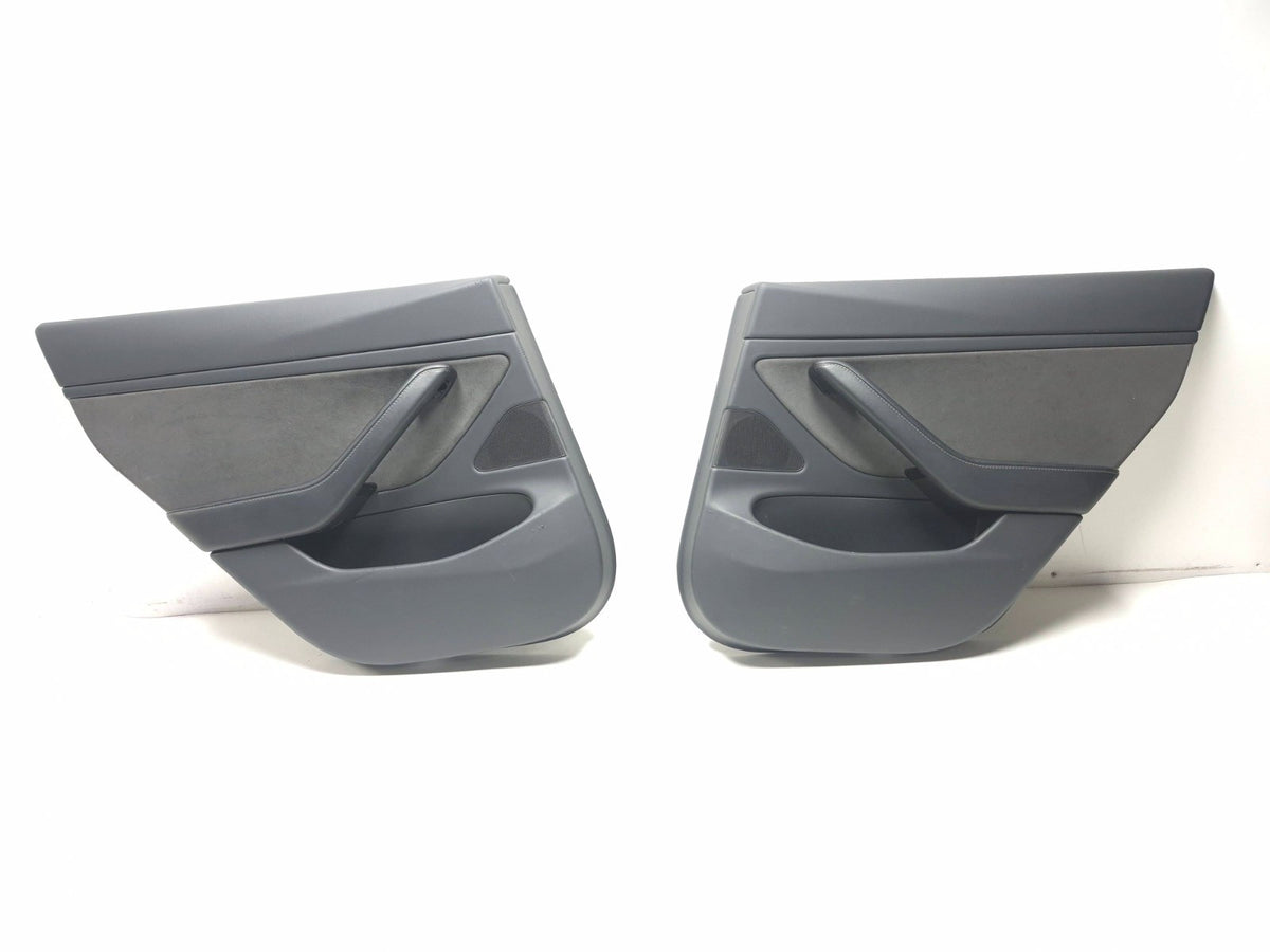2020 Tesla Model 3 Rear Door Trim Panel Left & Right OEM