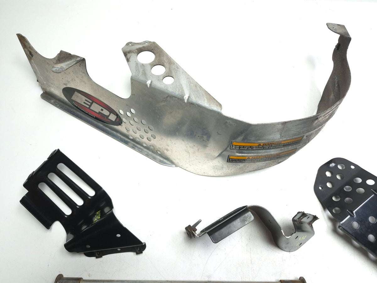 2014 Arctic Cat Zr 6000 Upper Frame Structure Chassis Belly Pan Skid Plate Kit