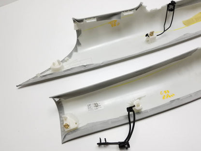 2021 Tesla Model 3 Rear C-pillar Rail Trim Cover Left & Right Pair OEM