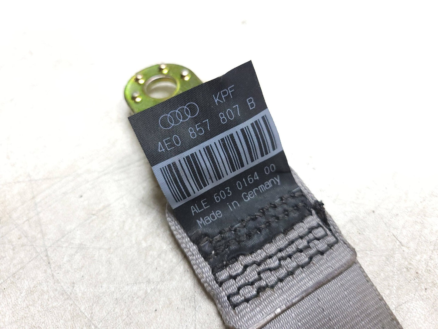 2005 Audi A8l A8 S8 Rear Seat Belt Retractor 3pcs OEM