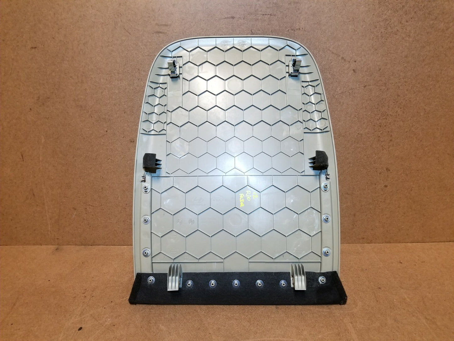 2012 Kia Rio Seat Trim Cover Panel Front Driver Side Left OEM 54k