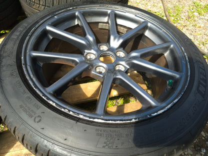 2019 Tesla Model 3 Wheel Rim W/tire Michelin 235/45/r18 18x8.5j 5.8/32 4 Pcs OEM