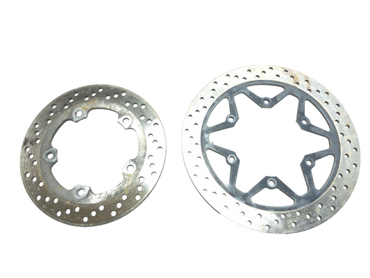 2015 Suzuki Gw250 Inazuma 250 Brake Disc Rotor Front & Rear Pair OEM