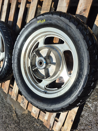 1997 Honda Magna Vf750 Front & Rear Wheel Rim OEM
