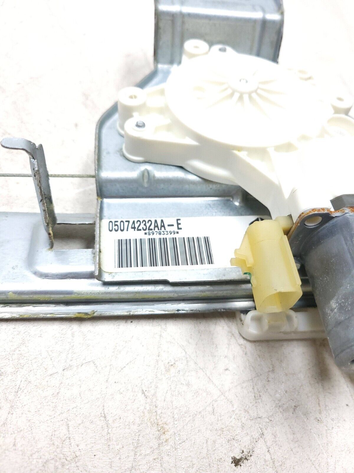 2007-2012 Dodge Caliber Window Regulator & Motor Rear Passenger Side Right OEM