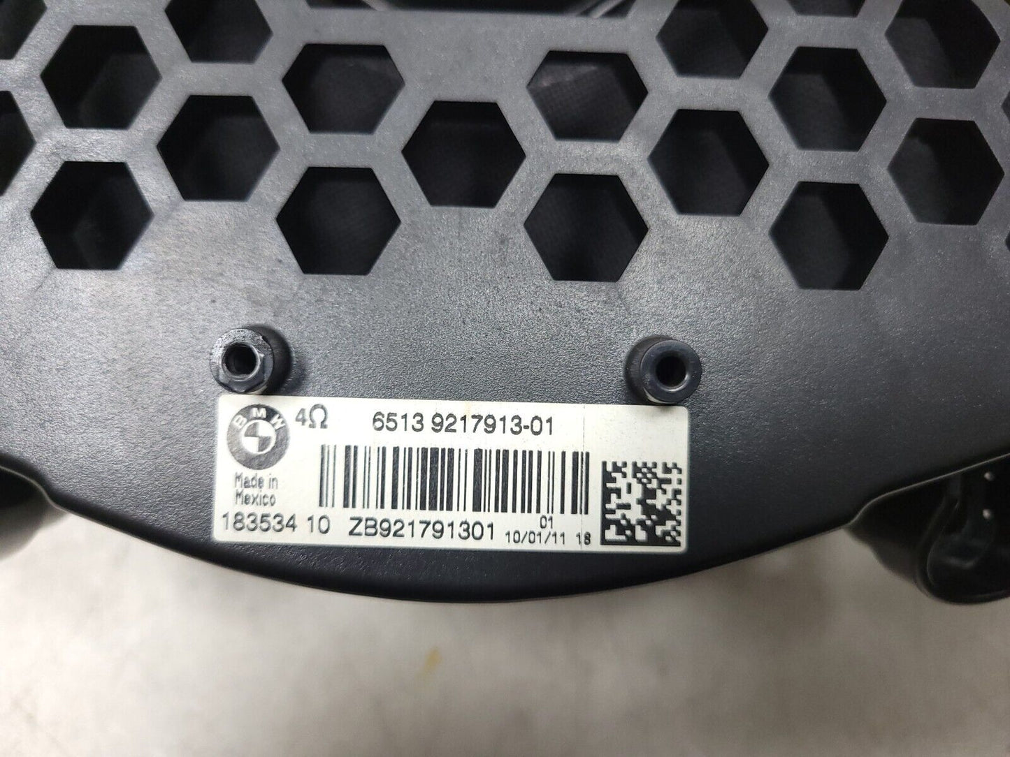 07-13 Bmw X5 E70 Center Subwoofer Left & Right Pair OEM