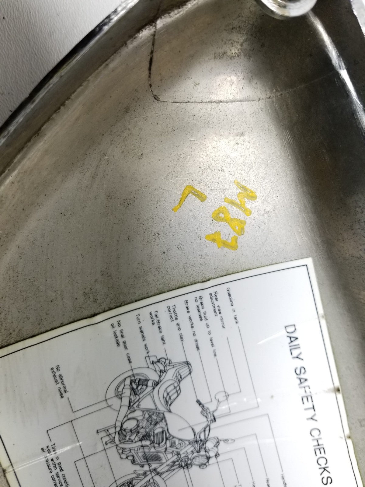 1990 Kawasaki Vn750 Vulcan Left Side Cover OEM