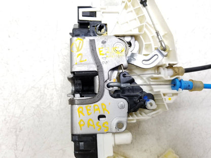 10-16 Mercedes W212 E350 E500 Door Lock Actuator Rear Passenger Side Right OEM