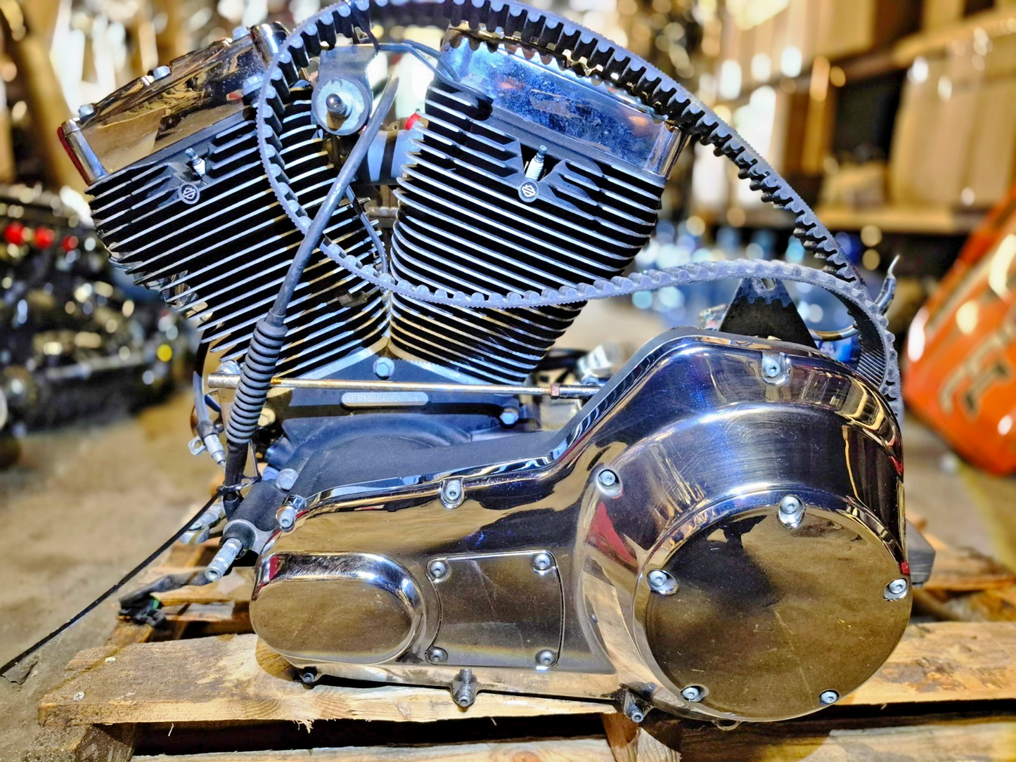 2002-2006 Harley Road King Electra Glide Engine Motor & Transmission Twin Cam 88